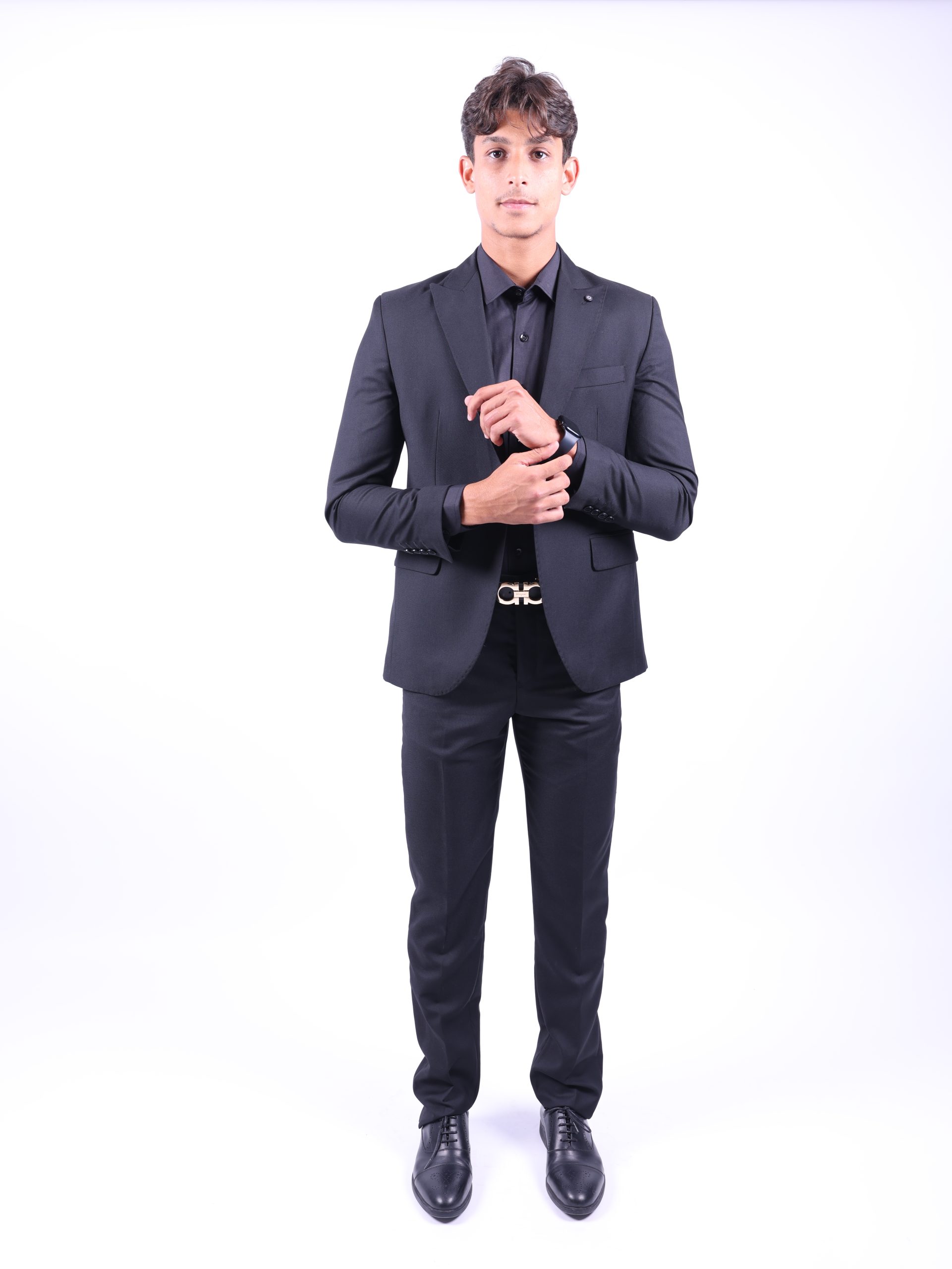 Golden Black Formal Suit - Image 8