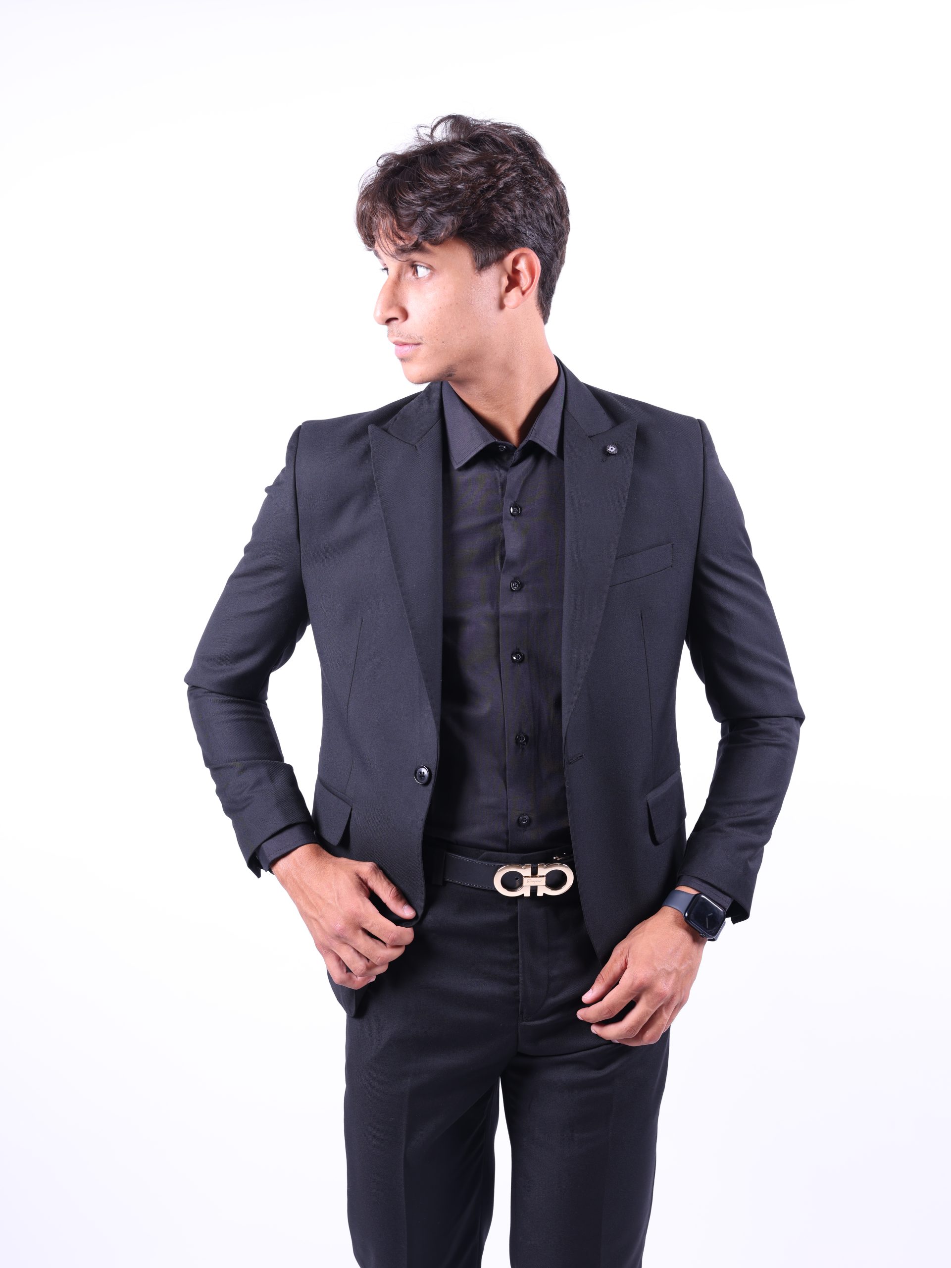 Golden Black Formal Suit - Image 6
